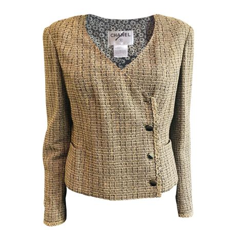 chanel tweed jacket outlet